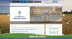 Desktop Screenshot of joiedevivre.ca
