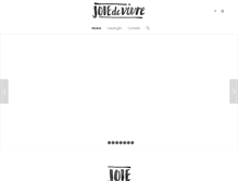 Tablet Screenshot of joiedevivre.biz